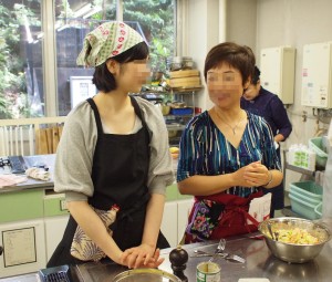 ロシア料理教室の参加者