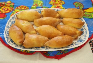 焼き上がったピロシキ