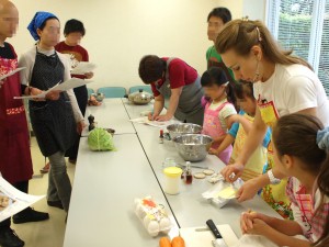ロシア料理教室カラワイレッスン風景2 ロシア料理教室カラワイレッスン風景2